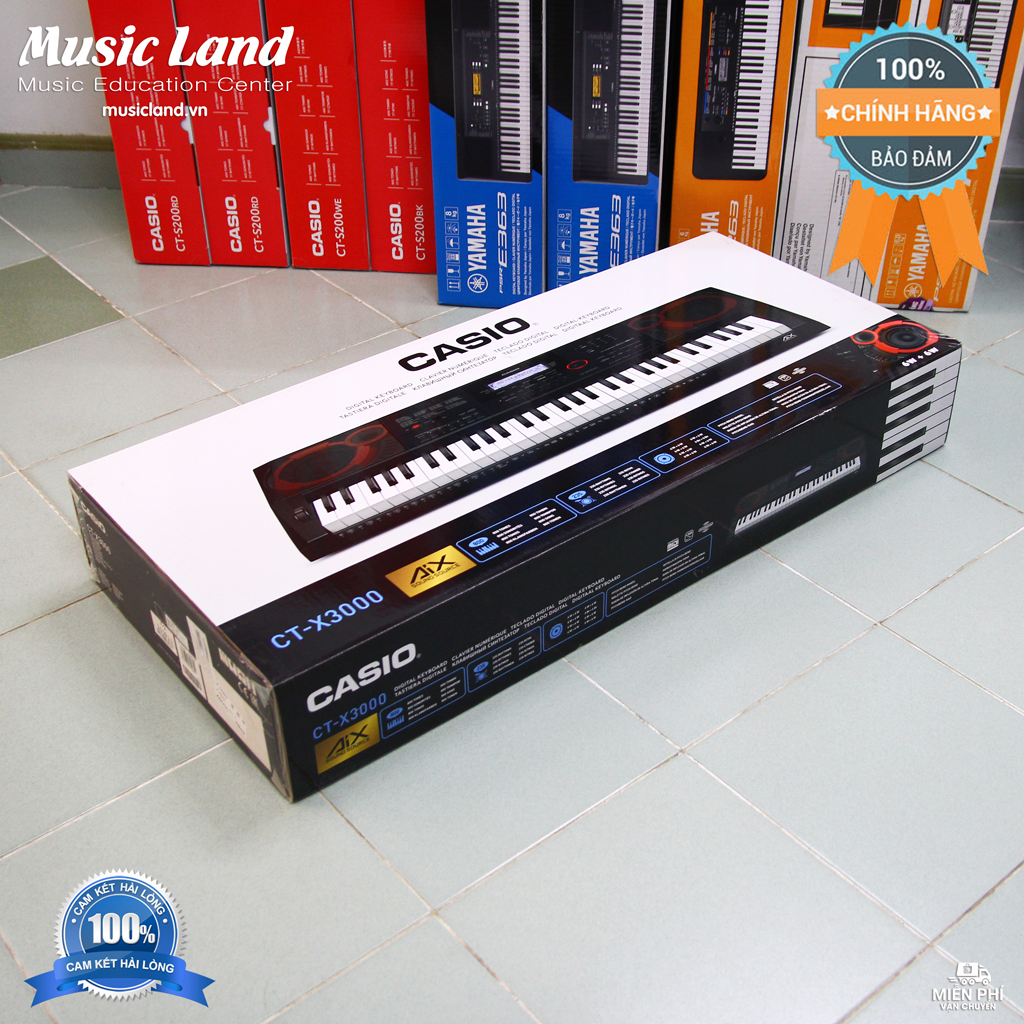 Đàn Organ Casio CT – X3000 - Chính Hãng