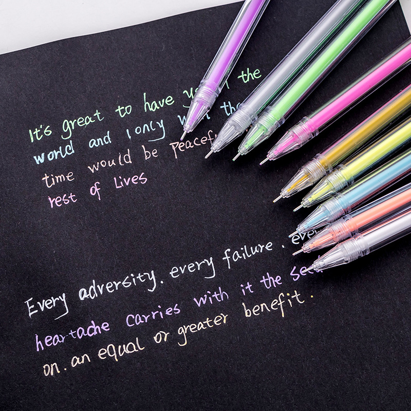 High quality 0.5mm gel ballpoint pen with even ink