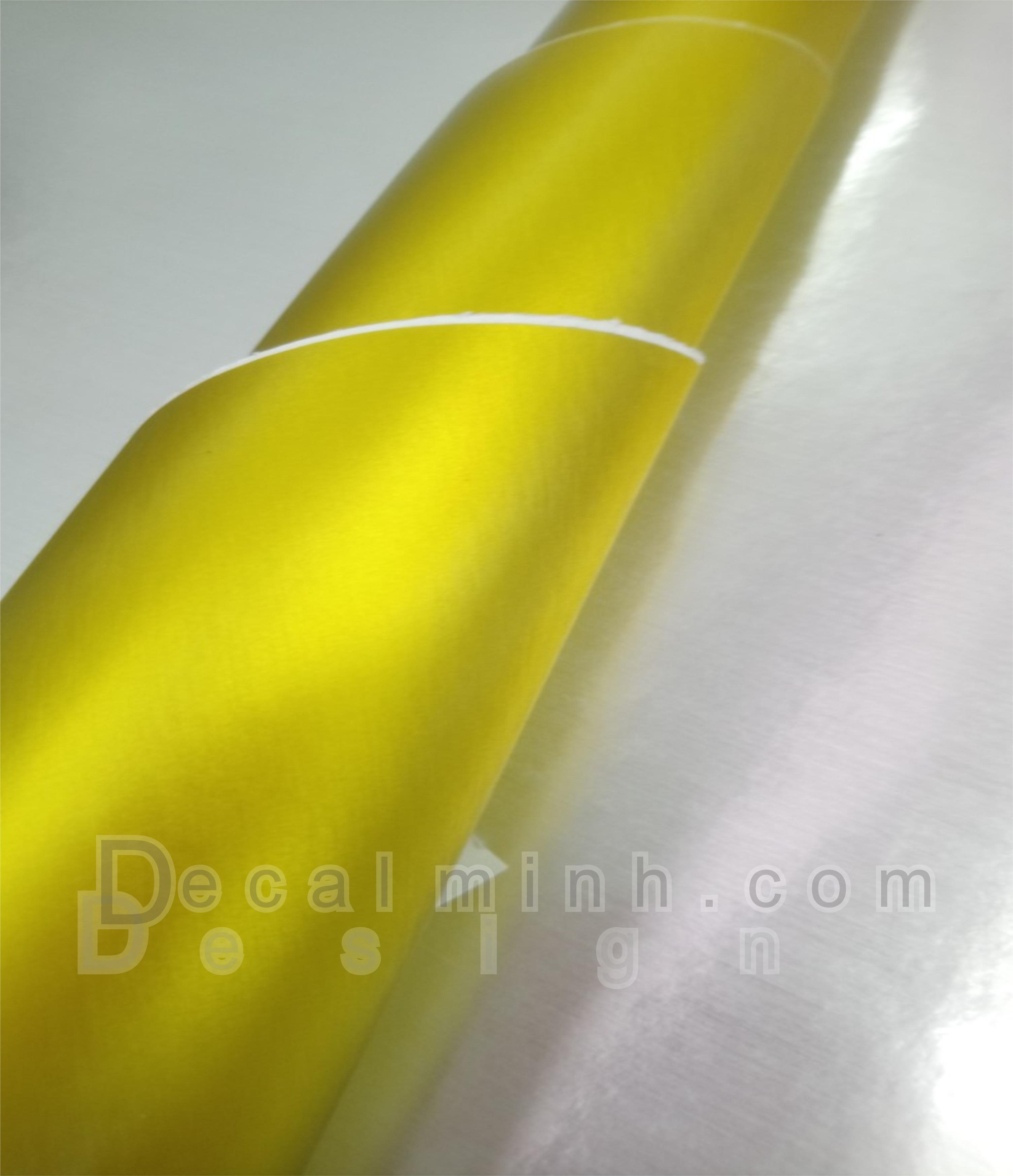 Decal Xước Vàng 3D