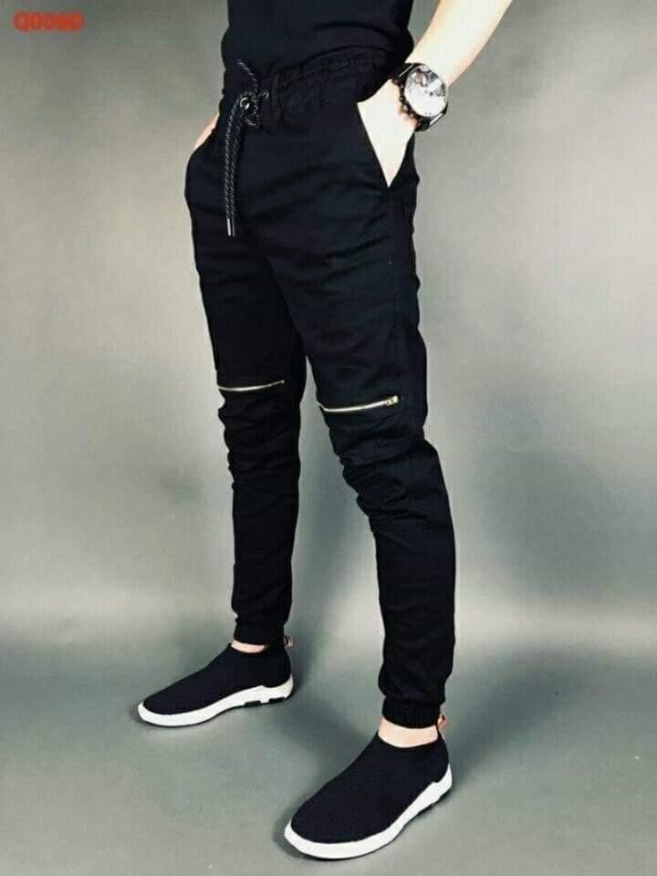 [ QUẦN DÀI NAM ] Quần Jogger Nam kaki khóa gối chất đẹp,  quần thể thao nam đẹp, quần thể thao nam S0