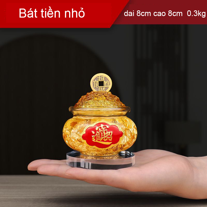 Phong thủy tỳ hưu tài lộc túi vàng lá thần tài - phật giáo tường thuận