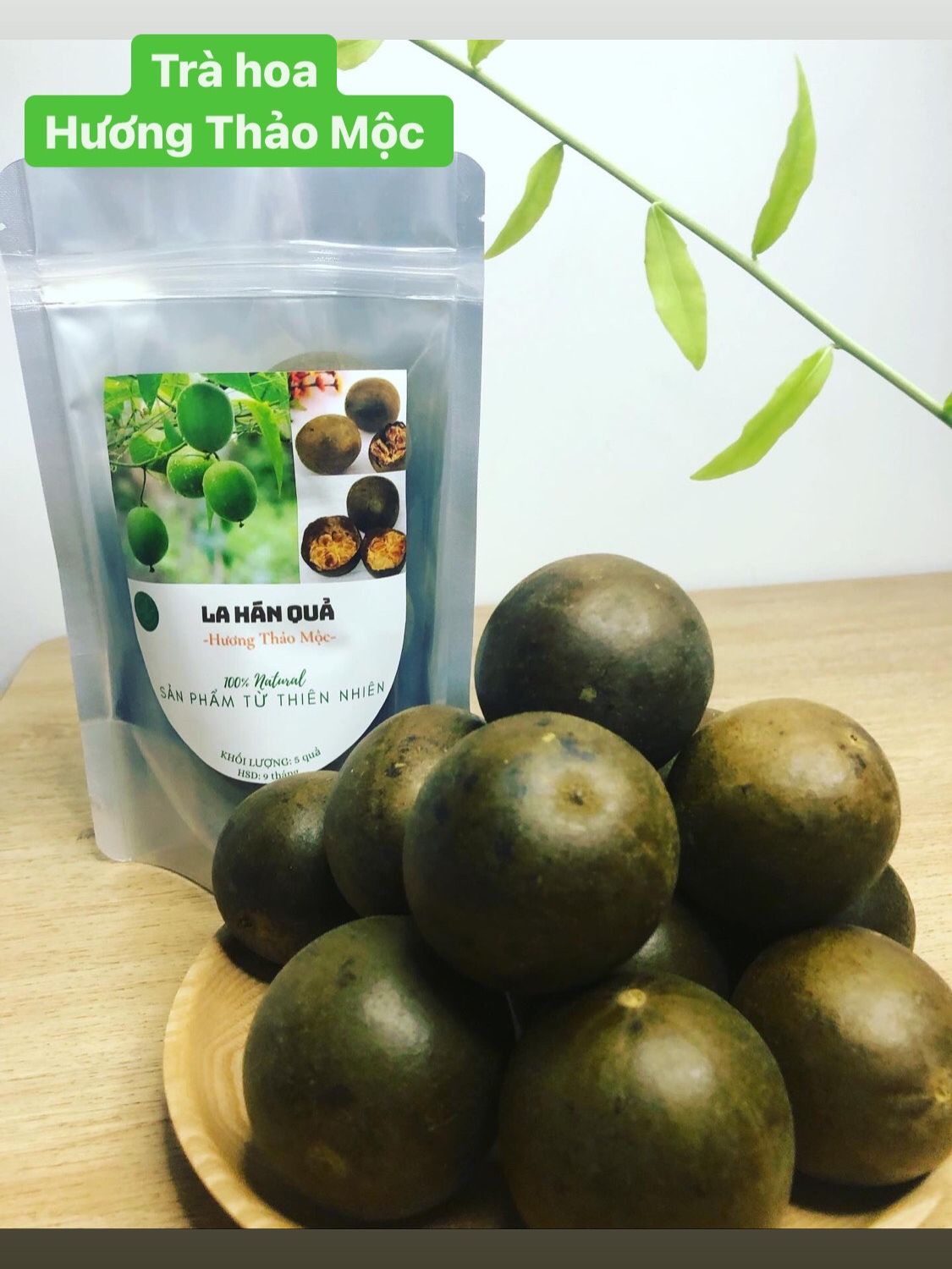 Quả La Hán (Thanh Nhiệt - Mát Gan) - Trà Hoa Natural Thảo Mộc