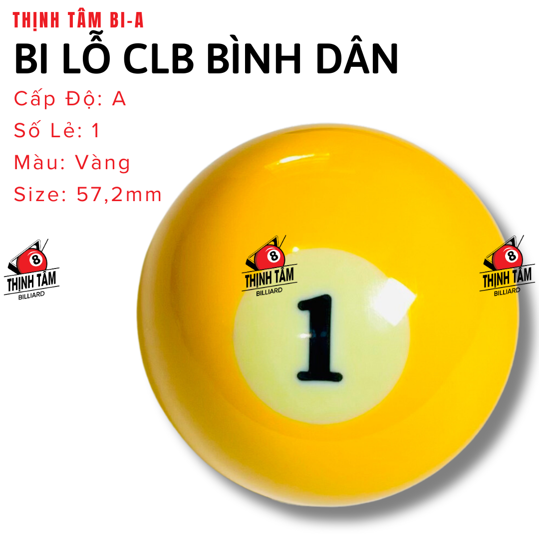 Bóng Bida Lỗ Số 8, Bóng Bi-A Mới [ Bóng Bida Số 8 ]