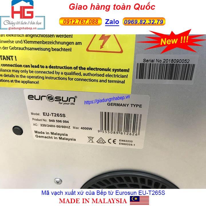 Bếp từ Eurosun EU-T265s