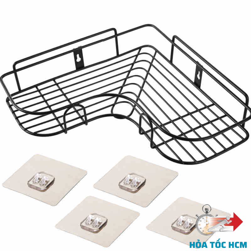 Kệ Góc Nhà Tắm Thông Minh Bằng Sắt