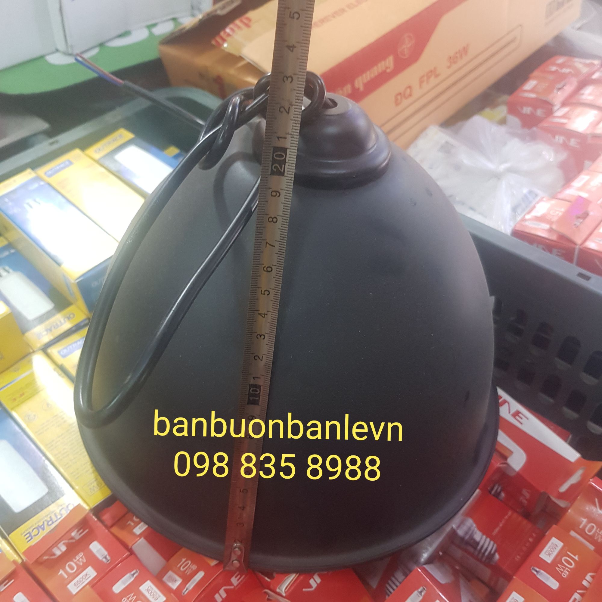 Chao đèn thả trang trí inox   D250