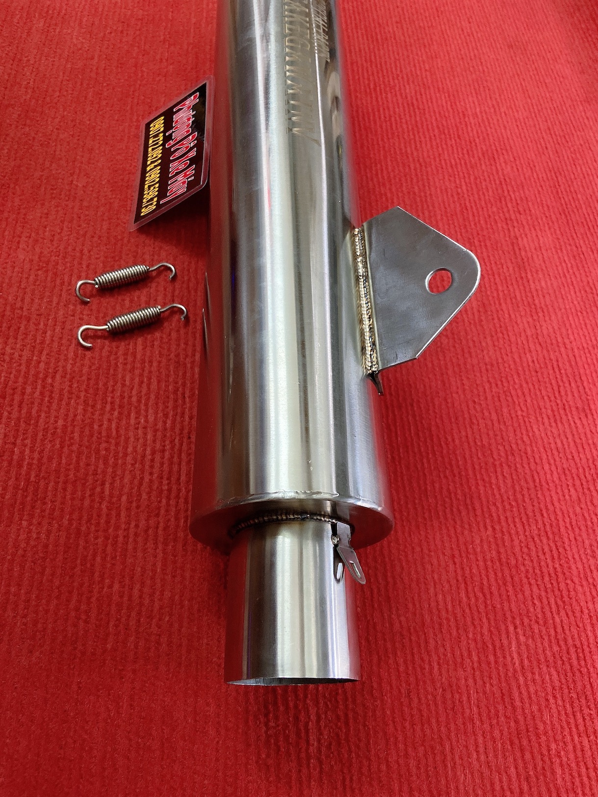 [HCM] Pô lon CBR full INOX 304 dành cho mọi XE MÁY [ NEW ]