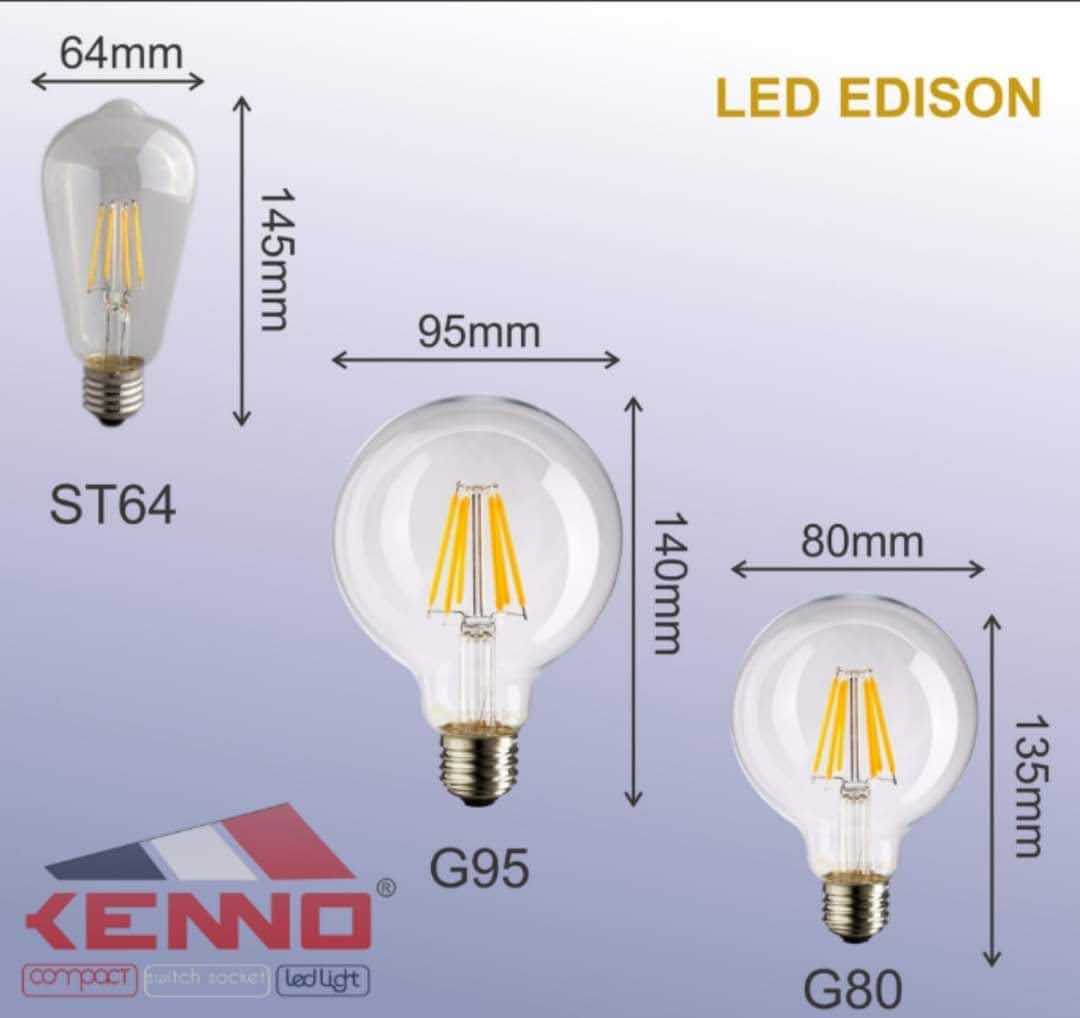 [COMBO 2 ]  Bóng Đèn Led Trang Trí EDISON nhiều loại