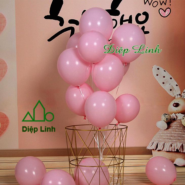 Bộ 50 Bong Bóng Tròn Thái Lan Loại 1 Màu Và Nhiều Màu - Diệp Linh