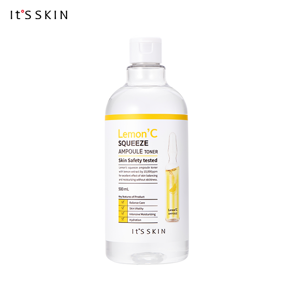 Nước hoa hồng  Lemon' C Squeeze Ampoule Toner 500ml