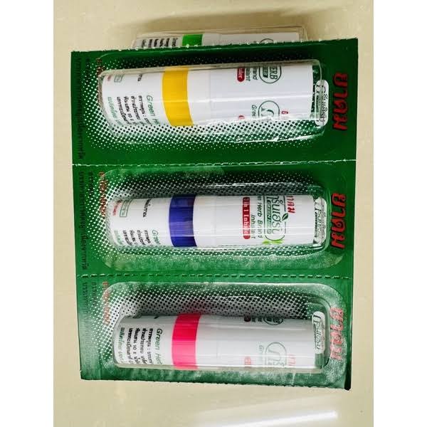 [HCM] ỐNG HÍT THÔNG  MŨI BẠC HÀ THÁI LAN   2 ĐẦU HÍT mũi