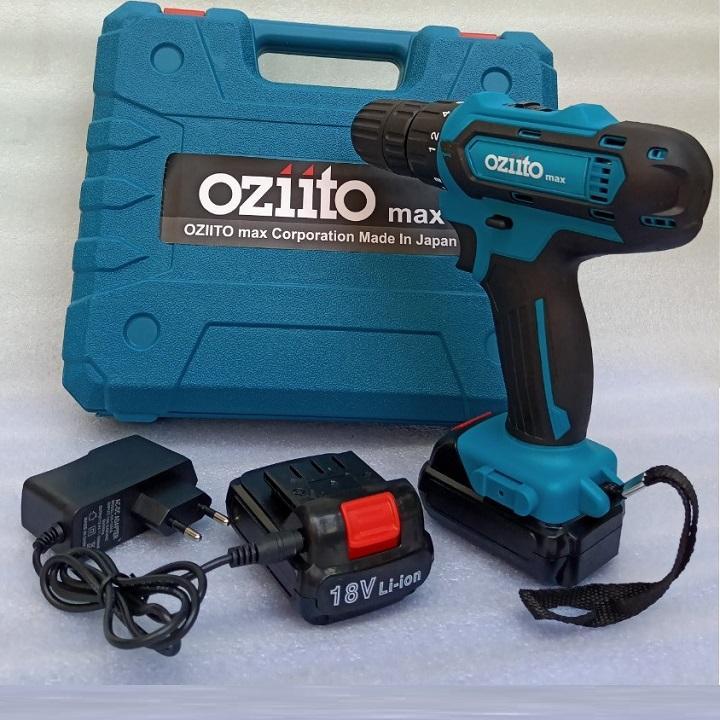 Máy khoan pin 18v ozito máy khoan máy bắt vít chất lượng cao - máy 2 pin