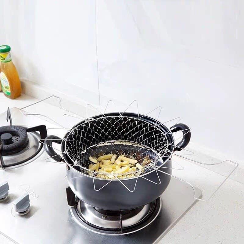 Rổ Lưới Đa Năng - Rổ Lưới Chiên Nhúng Nhà Bếp Tiện Dụng