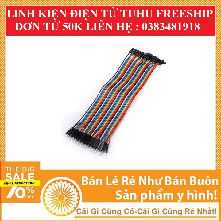 Dây câu mạch 40P 20CM dây cắm mạch dây cắm test board