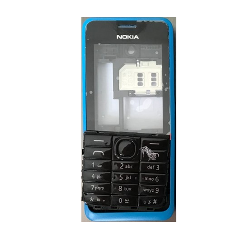 Vỏ điện thoại Nokia 301 kèm phím