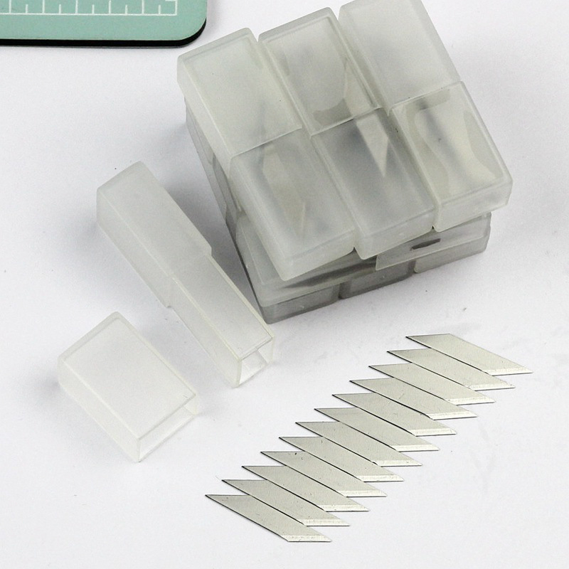 S54 - Lưỡi dao thay thế cho bút rọc giấy unbox đơn hàng, cắt sticker băng dán washi tape - Cây Sồi Già