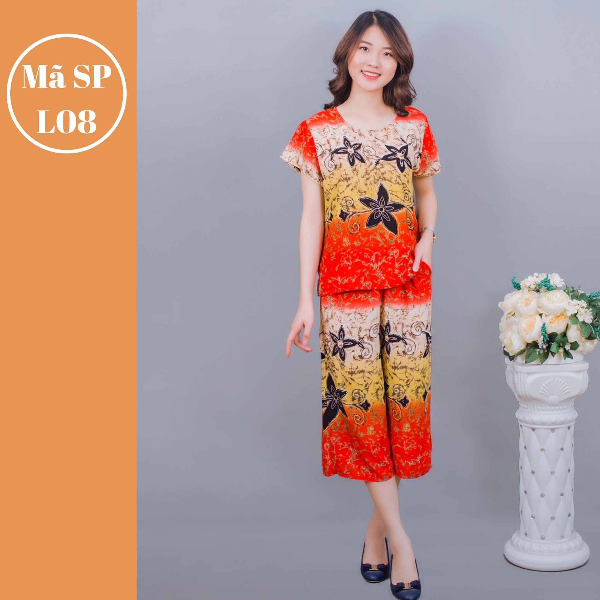 [SALE GIÁ RẺ] Bộ Đồ Lanh Mát Cho Mẹ