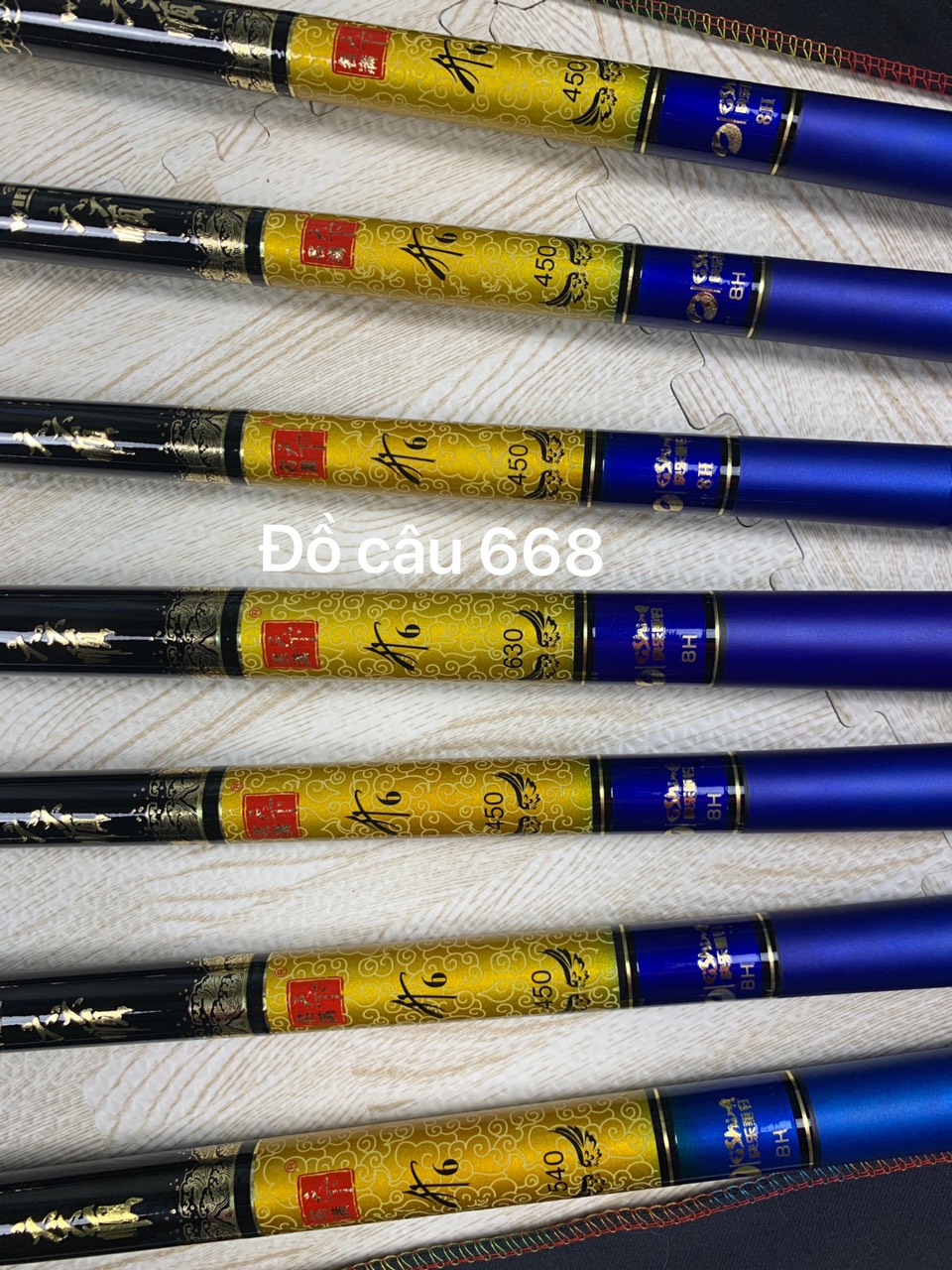 CẦN HANDING 8H BẠO LỰC ( phối 3 màu )