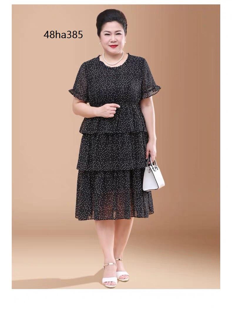 ha385- Đầm trung niên cao cấp