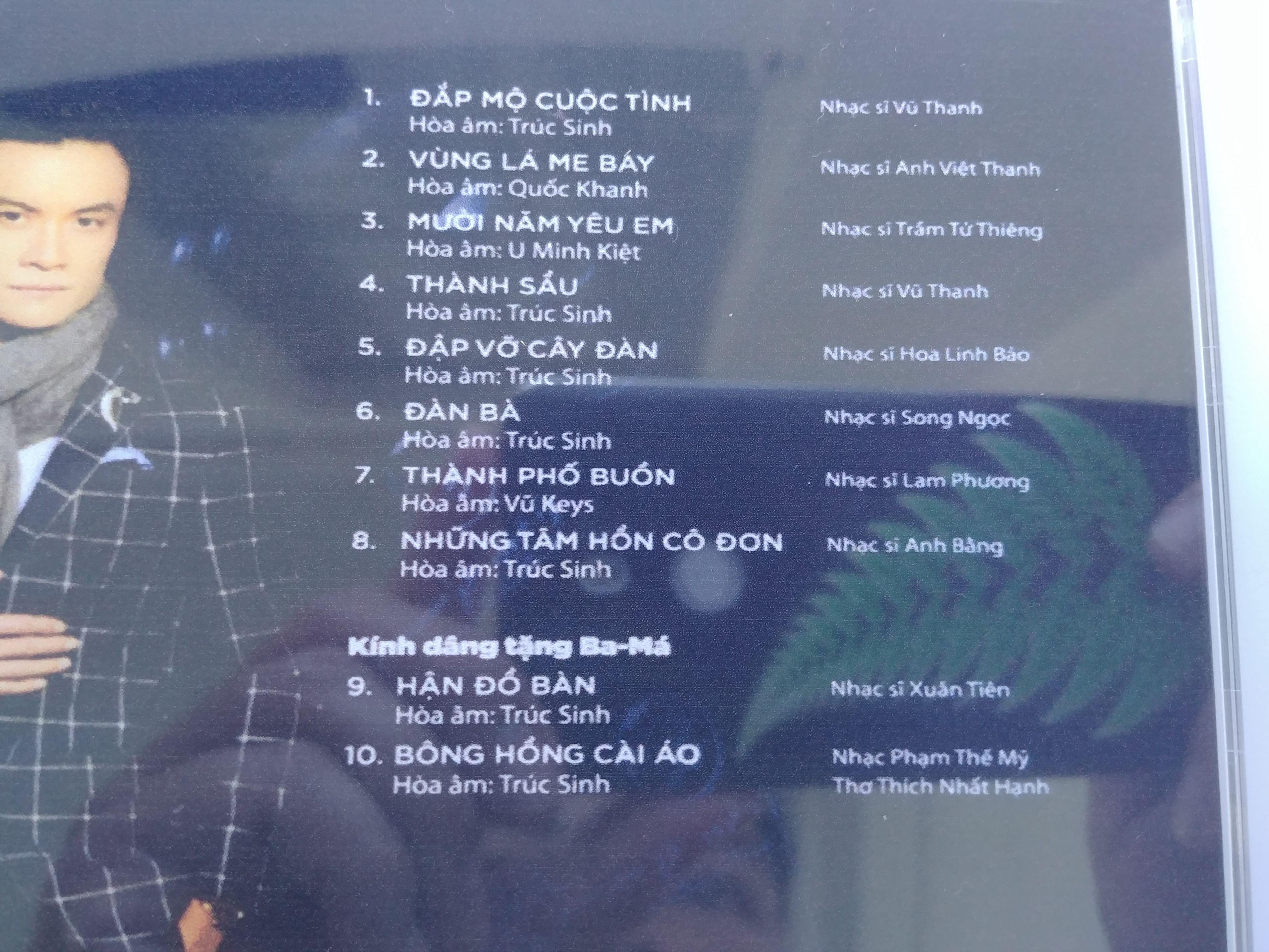 CD Đắp Mộ Cuộc Tình - Huỳnh Phi Tiễn