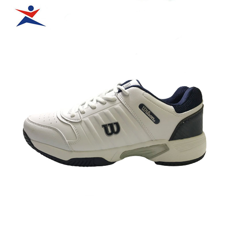 Giày tennis wilson mẫu mới dành cho nam màu trắng đen, đủ size bước đi nhẹ nhàng chắc chắn
