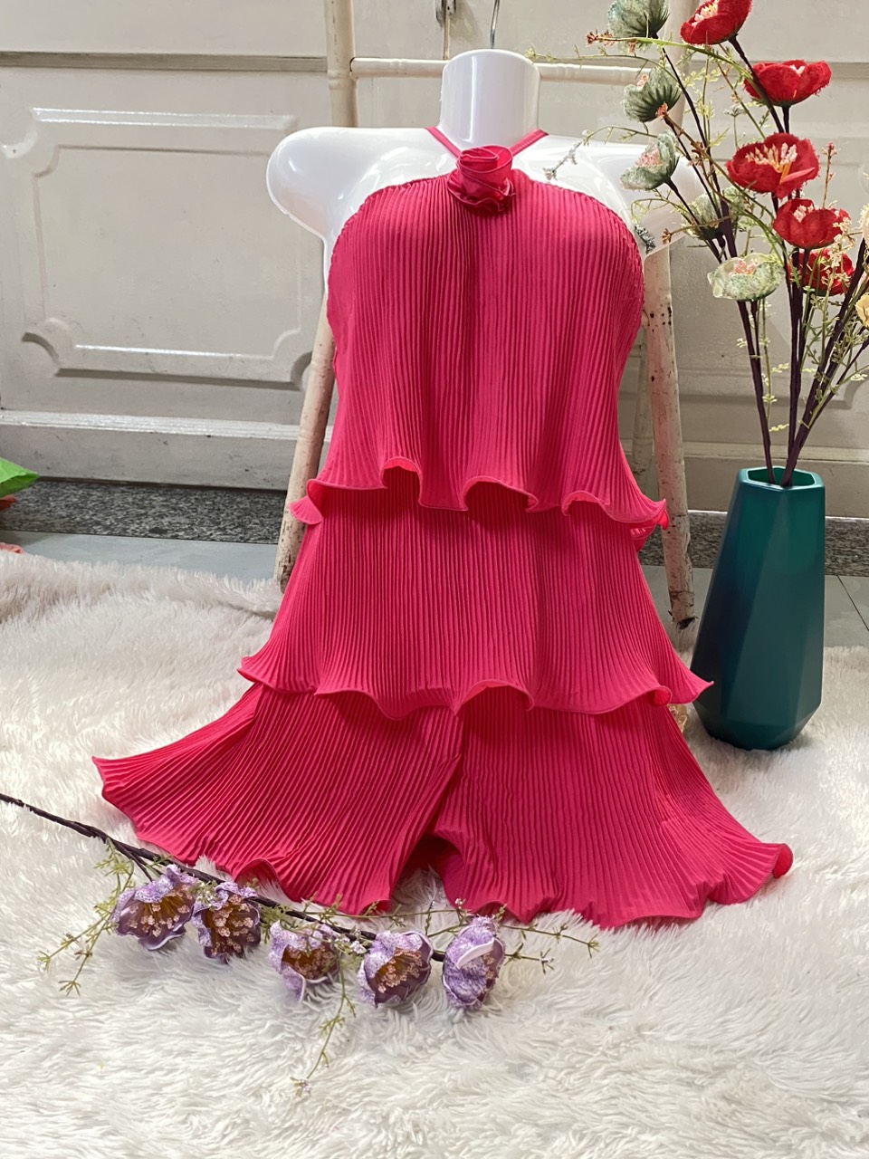 Set bộ nữ kiểu đẹp đi chơi siêu xinh hot trend Freesize dưới 60kg