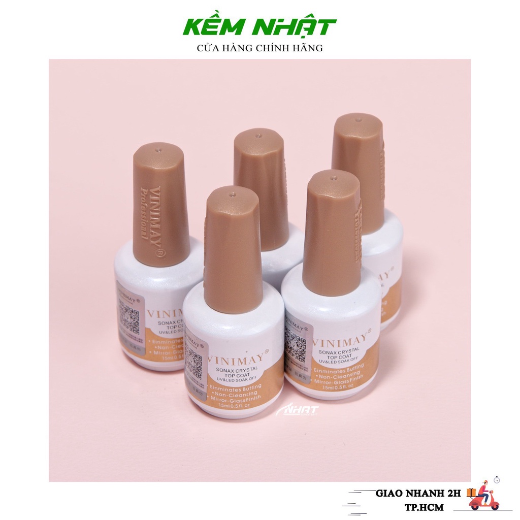 Sơn top pha lê vinimay 15ml
