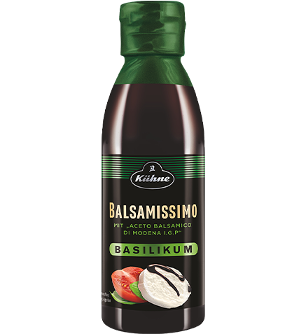 Sốt kem giấm Balsamissimo KUEHNE sản xuất tại Đức - SẢN PHẨM HOÀN HẢO
