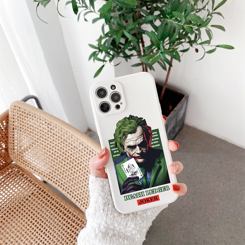 Ốp lưng iphone cạnh vuông in hình Joker siêu ngầu 6s/6plus/6splus/7plus/8plus/x/xs/xs max/11/11pro/11promax/12pro/12promax/13/13pro/13promax