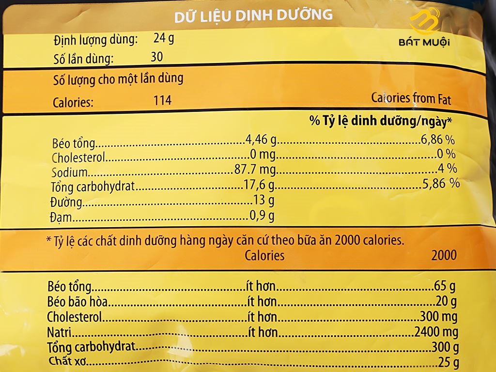 Cà phê sữa đá MacCoffee Café Phố (30 gói x 24g) - combo 2 túi - CTY BÁT MUỘI