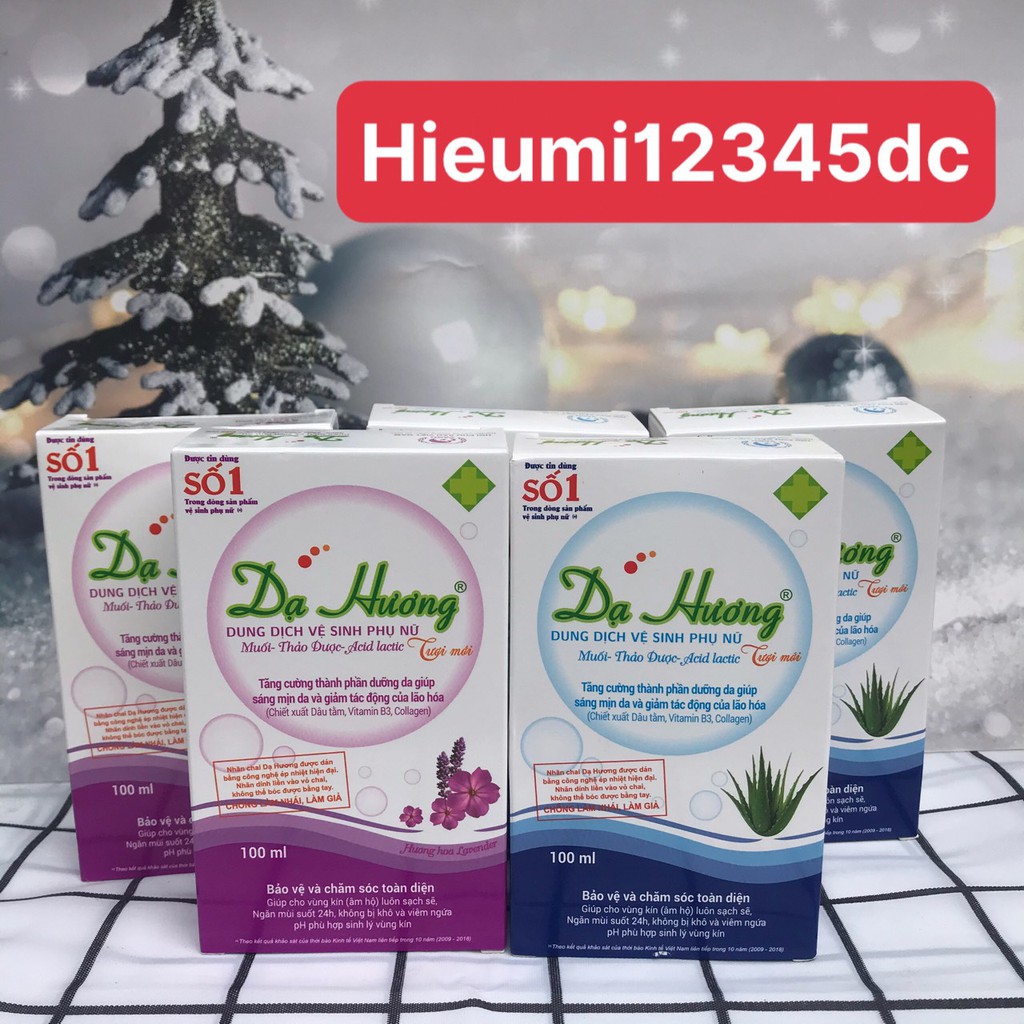 Dạ hương - dung dịch vệ sinh phụ nữ - Chai 100ml -