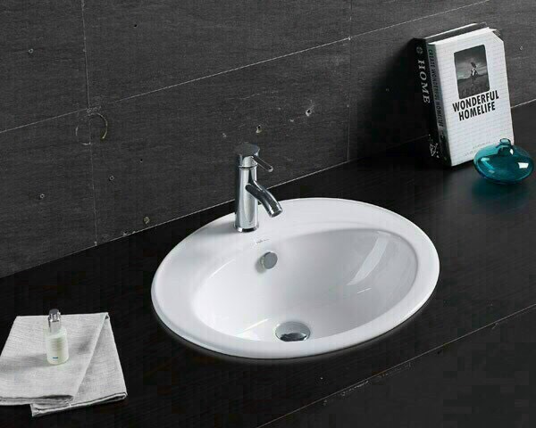 Chậu rửa mặt, lavabo bán âm 2 grv -1801