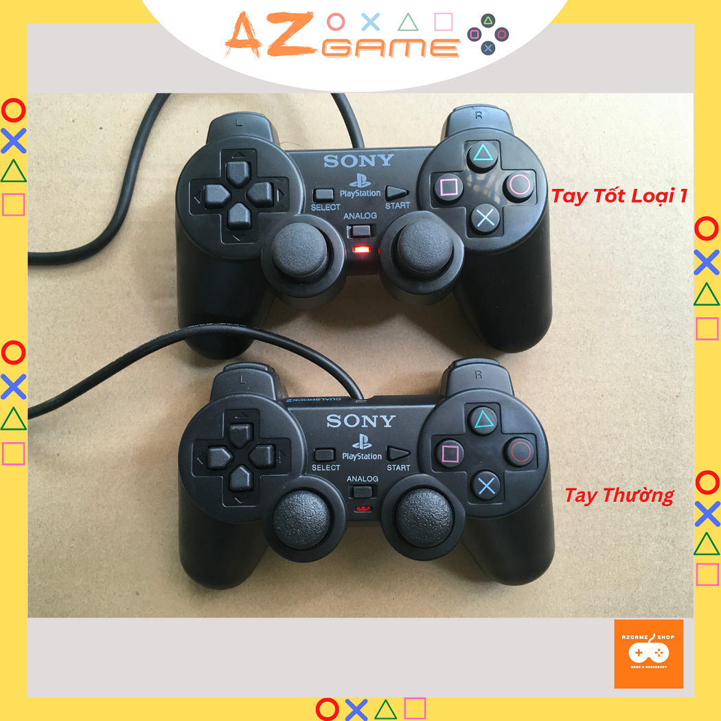 Tay Cầm Chơi Game PS2 DualShock Chính Hãng