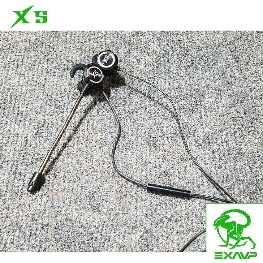 [HCM]Tai nghe nhét tai EXAVP X5 - Gaming (hàng chính hiệu  bh 12 tháng)