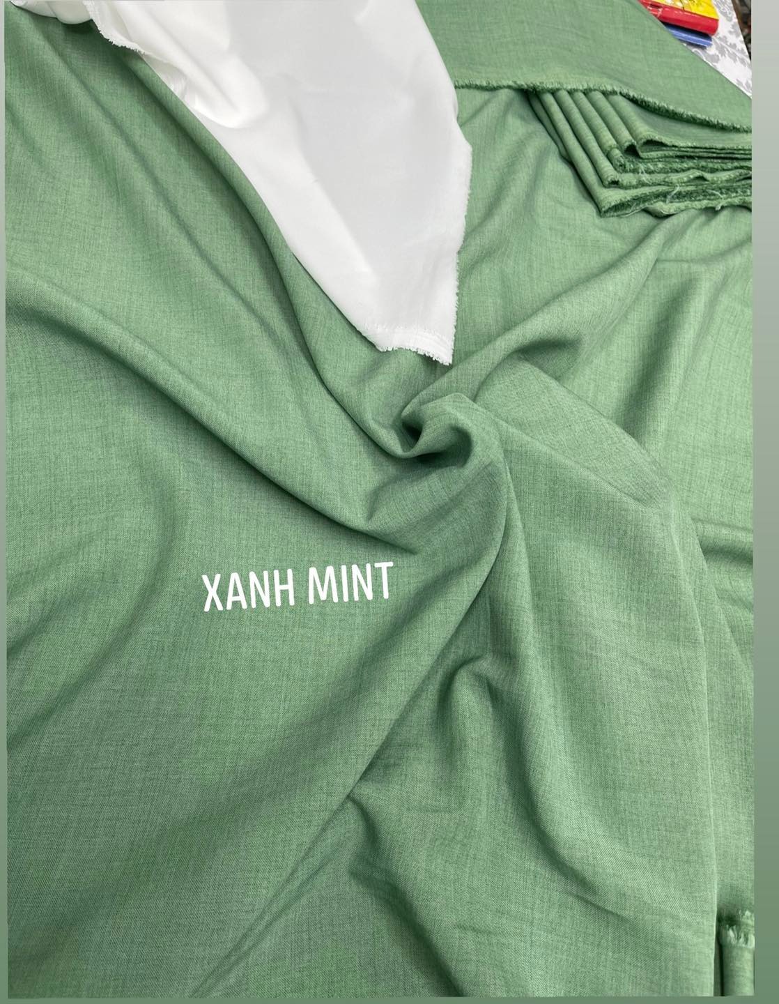 Vải tếch xước gân new bảng màu 1