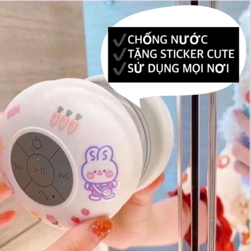 Loa bluetooth mini DIMICO dán tường dễ thương không dây