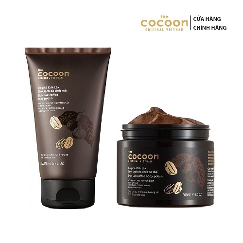 Tẩy Da Chết Cocoon Dak Lak Coffee Body Polish 200ml