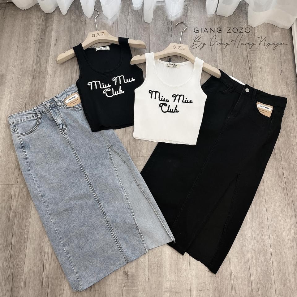 CHÂN VÁY BÒ RÁCH SÀNH ĐIỆU