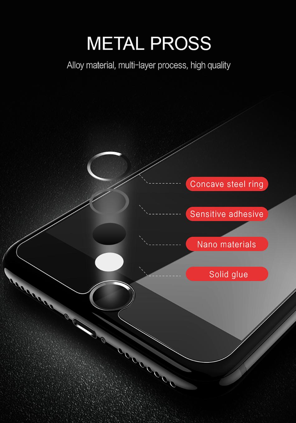 Nút Home iPhone giả hỗ trợ vân tay (Touch ID Button) (Đen)