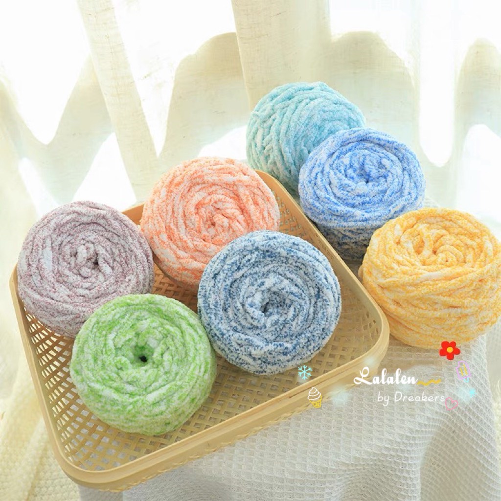 Len Nhung Đũa Loang (Bảng Màu Loang Phẩy) - Cuộn 90gr