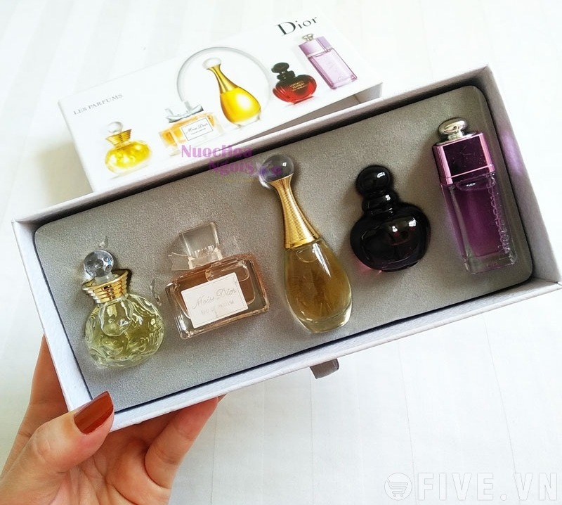 SET 5 CHAI NƯỚC HOA MINI D I O R