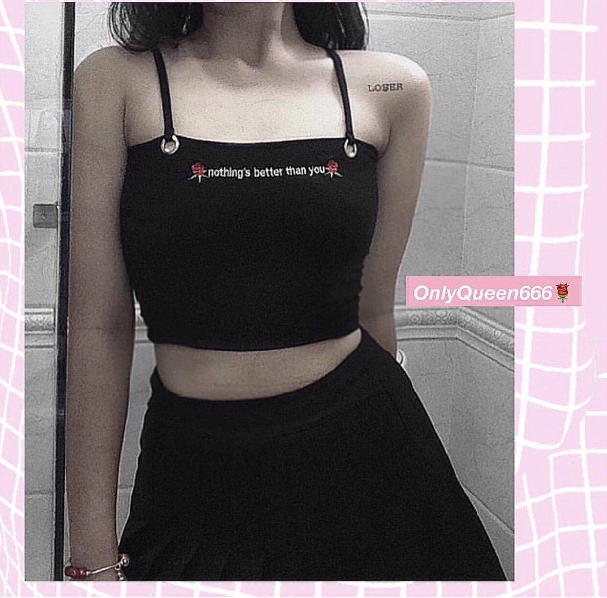 Áo hai dây in chữ Nothing`s better than you cực cá tính TTS0274 chất liệu thun da lụa mềm mại co giãn tốt , thoáng mát