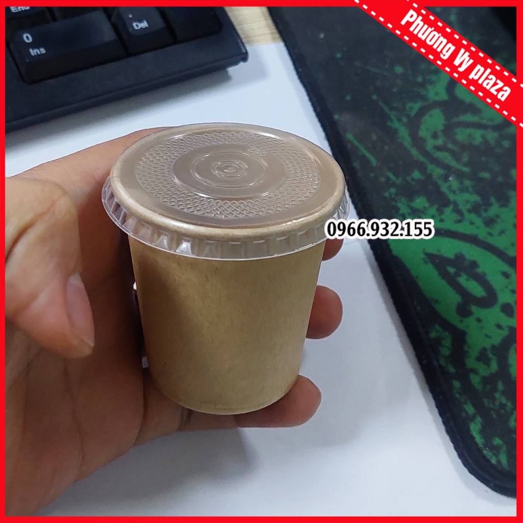500 chiếc cốc giấy 90ml ~ 3oz ly giấy NHẬP KHẨU HÀN QUỐC