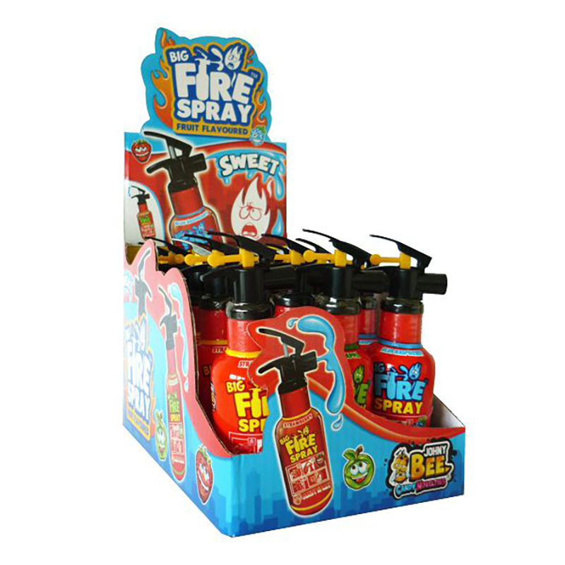 Kẹo Xịt Cứu Hỏa Johny Bee Big Fire Spray 13gr