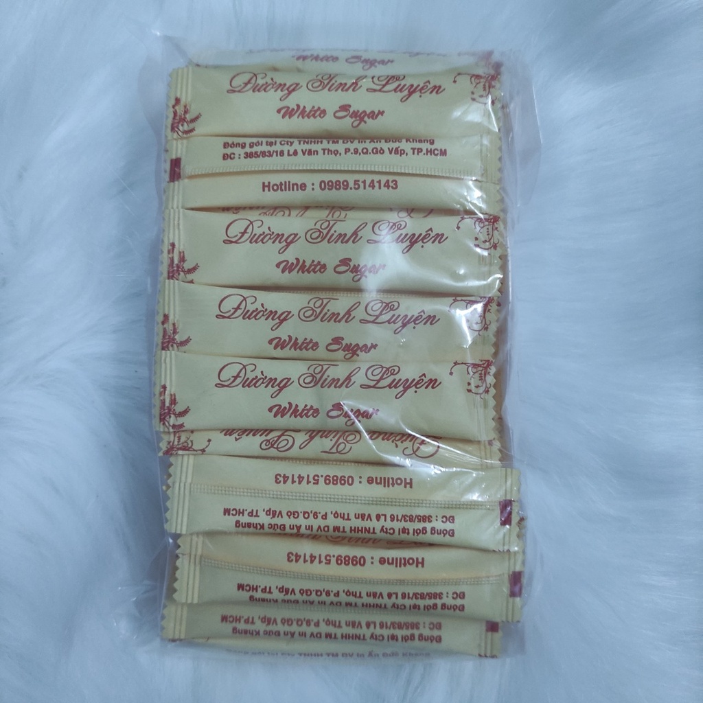 Đường Que Cà Phê 6Gr ( Combo 50 Gói/Bịch )