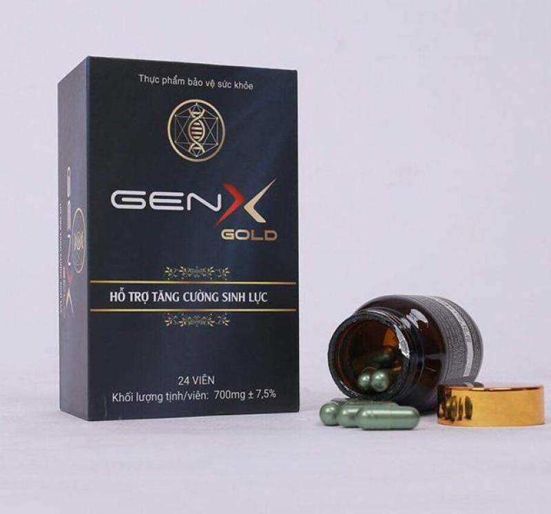 Gen X Gold tăng cường sinh lý nam - Hộp 24 viên nhập khẩu