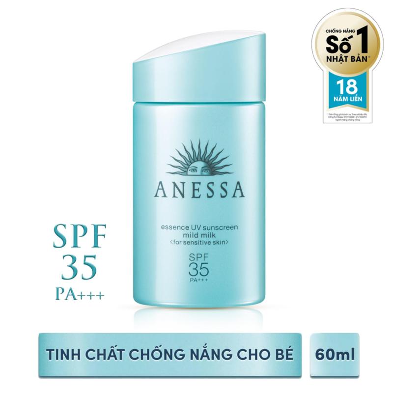 Kem chống nắng dịu nhẹ dạng tinh chất Anessa Essence UV Sunscreen Mild Milk 60ml nhập khẩu