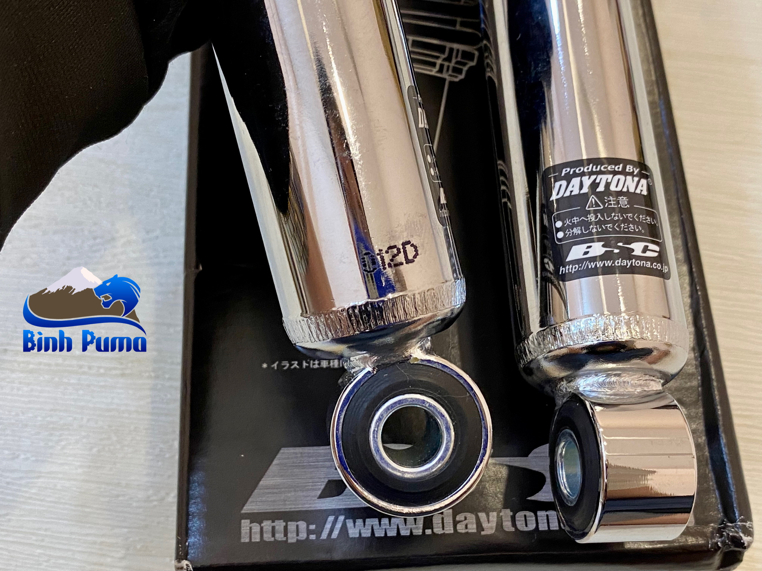 Phuộc sau DAYTONA size 360mm