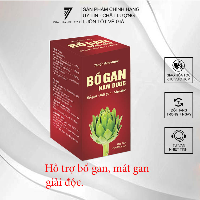 Bổ gan Nam Dược mát gan giải độc