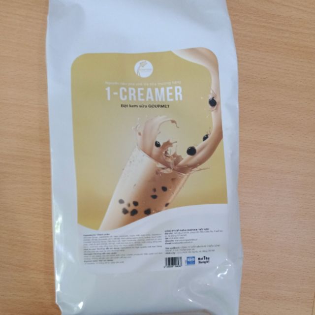 Bột sữa 1- creamer Gourmet túi 1kg ( bột sữa pha trà sữa ngon)